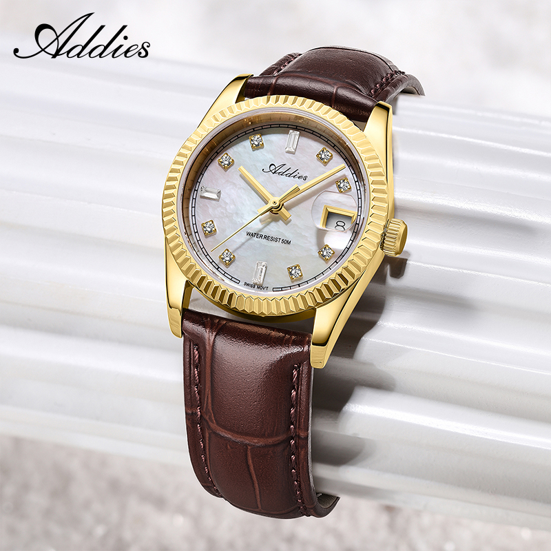 Luxury Watch Usa - Addies 585 Kuvars Kadın Saati 28mm
