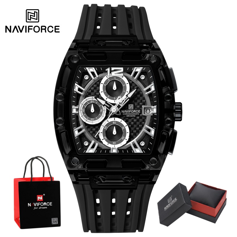 Luxury Watch Gift Box - NAVIFORCE erkek saati 5ATM Su Geçirmez