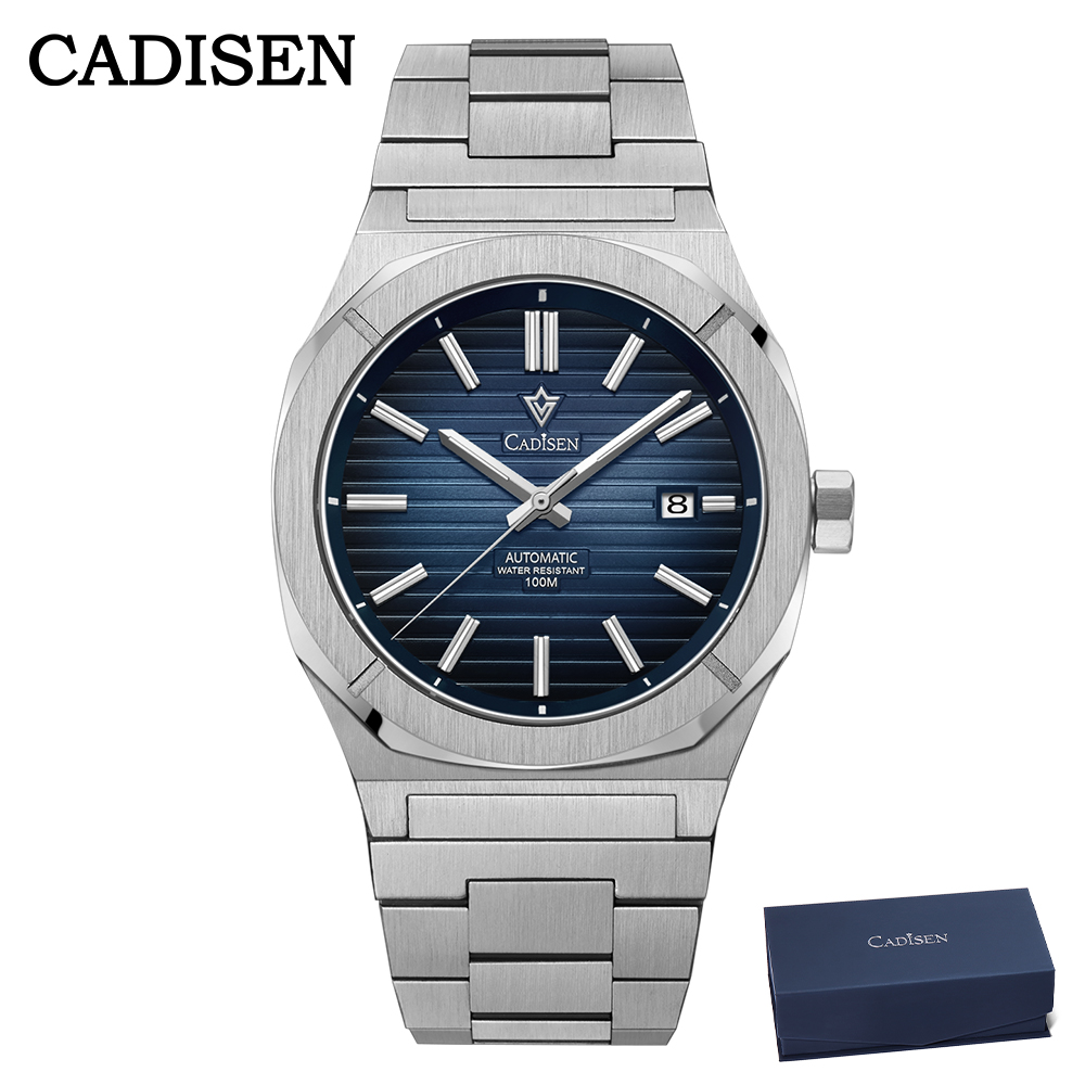Luxury Watch Gift Box - CADISEN 2026 Dalgıç Saati Safir MIYOTA