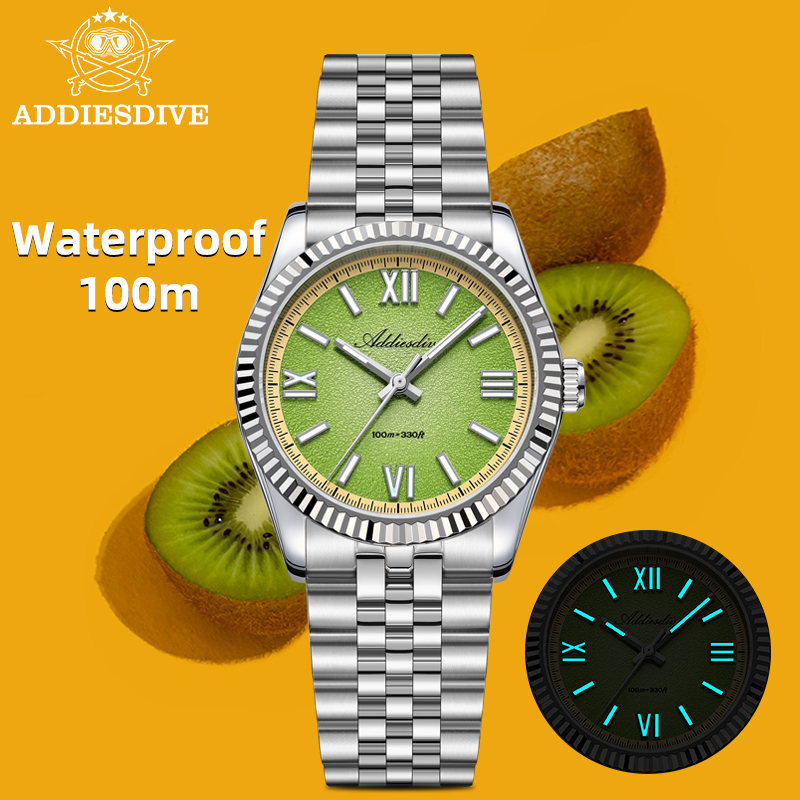 Luxury Watch Gift Box - ADDIESDIVE Erkekler VH31 Kuvars İzle 36