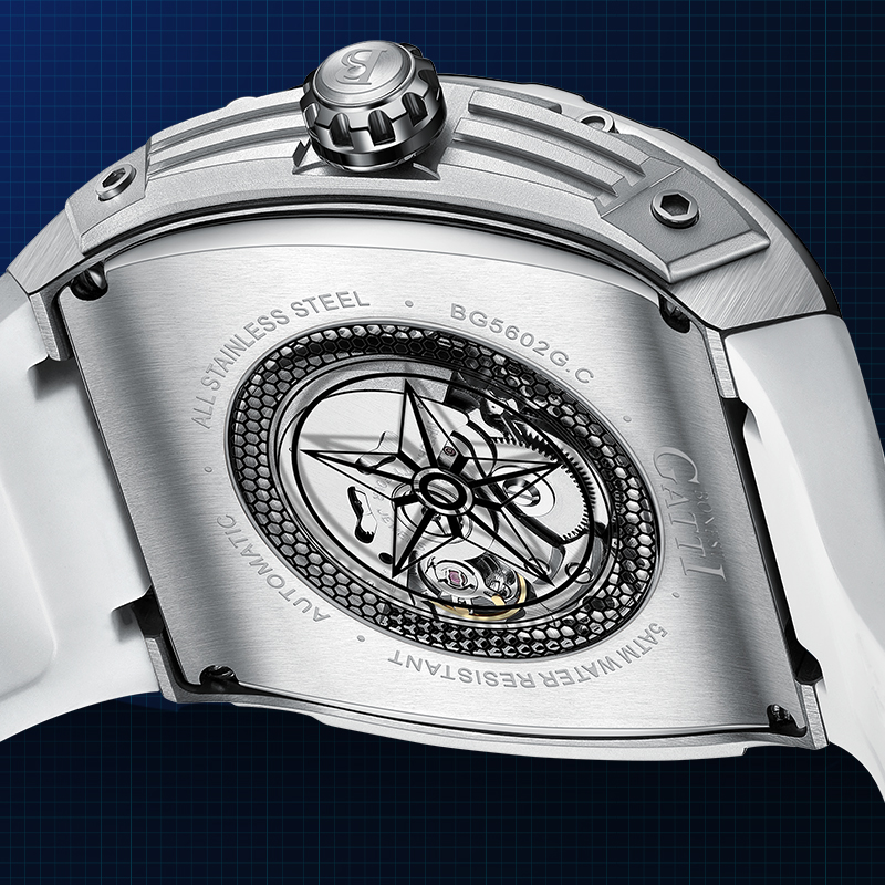 BONEST GATTI Otomatik Mekanik  - Luxury Watch With Rubber Strap incelemesi ve fiyatı