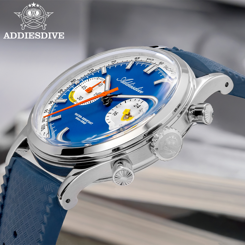 ADDIESDIVE Erkekler Kuvars Kro - Luxury Watch With Rubber Strap incelemesi ve fiyatı