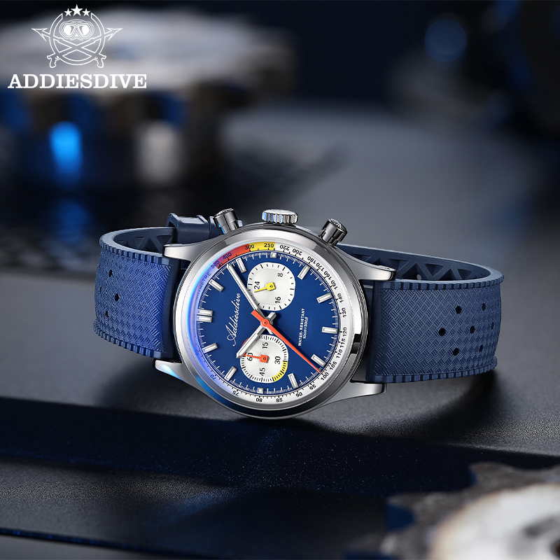 ADDIESDIVE Erkekler Kuvars Kro - Luxury Watch With Rubber Strap incelemesi ve fiyatı