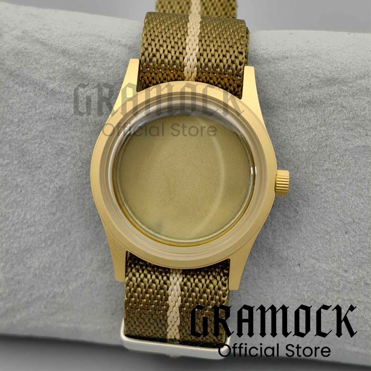 GRAMOCK 39mm Saat Kasası NH34  - Exhibition Caseback incelemesi ve fiyatı