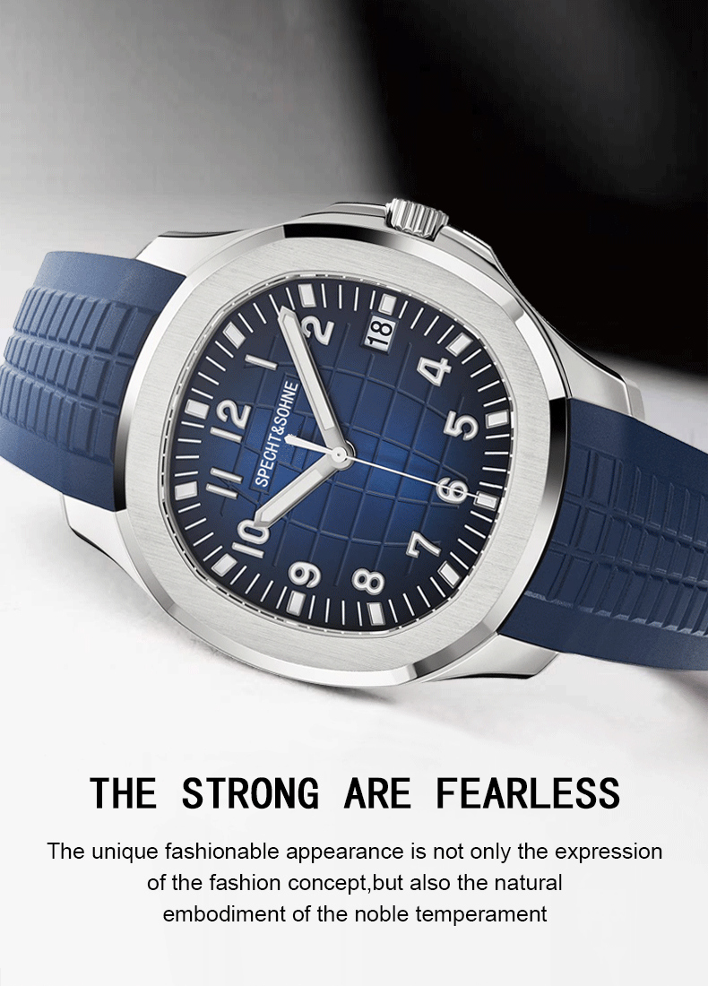 2025 Yeni erkek Saatleri Otoma - Luxury Watch With Rubber Strap incelemesi ve fiyatı