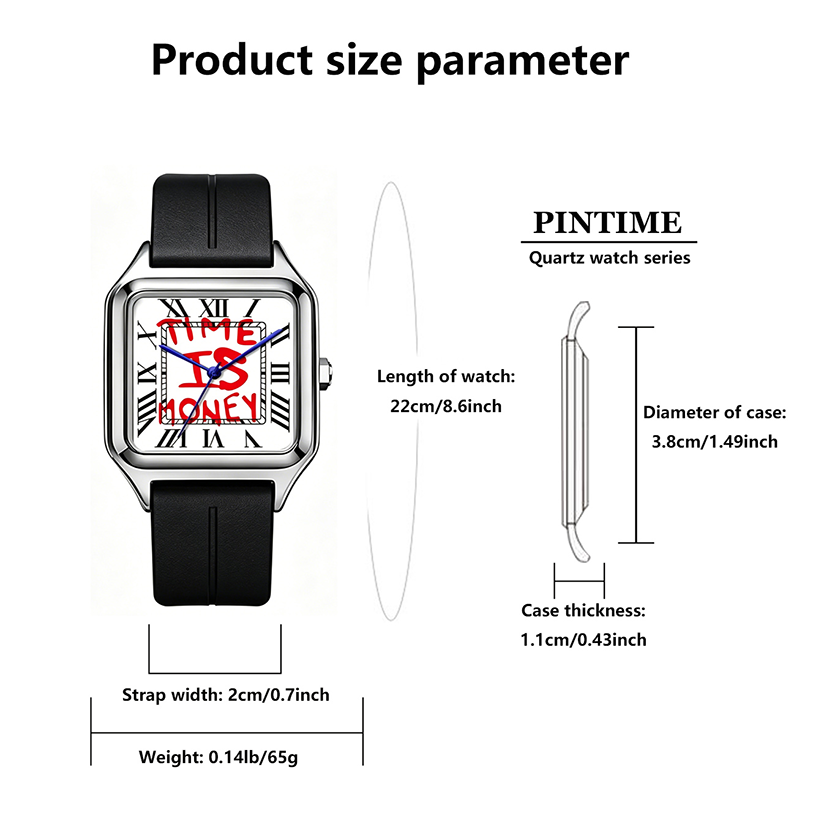 FUCK9.5 Kare Şık Zarif Hafif L - Luxury Watch With Rubber Strap incelemesi ve fiyatı