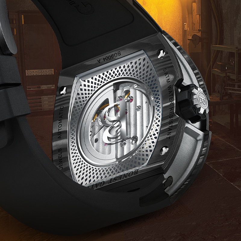 BONEST GATTI Erkek Mekanik Saa - Luxury Watch With Rubber Strap incelemesi ve fiyatı