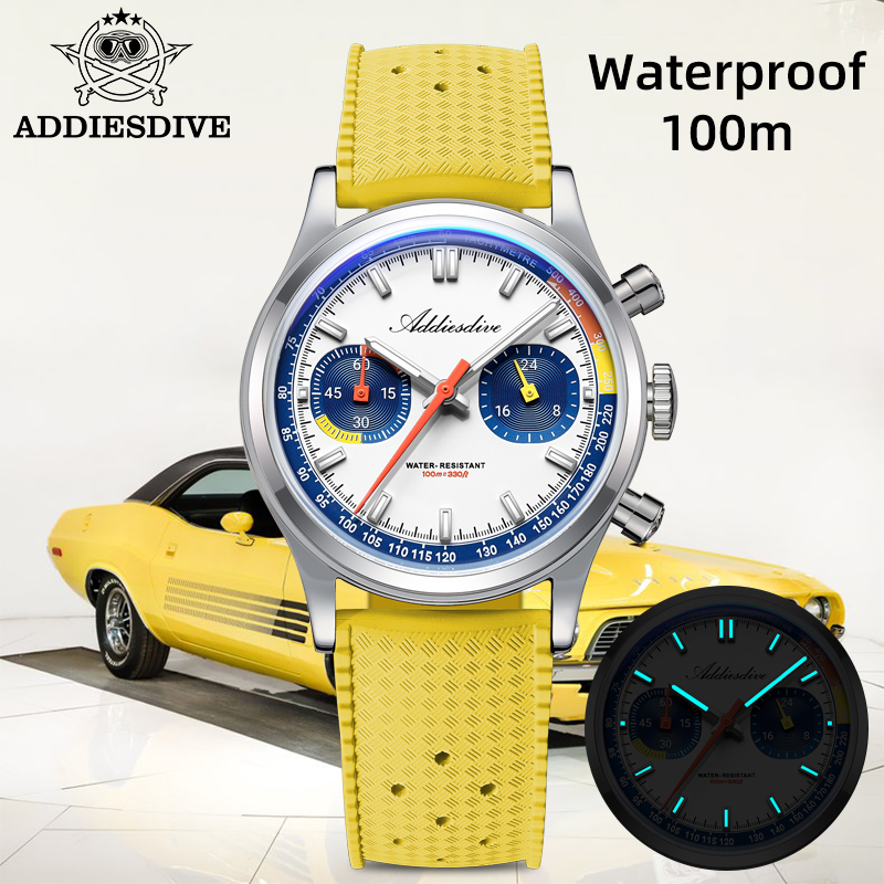 ADDIESDIVE Moda erkek Kuvars K - Luxury Watch With Rubber Strap incelemesi ve fiyatı