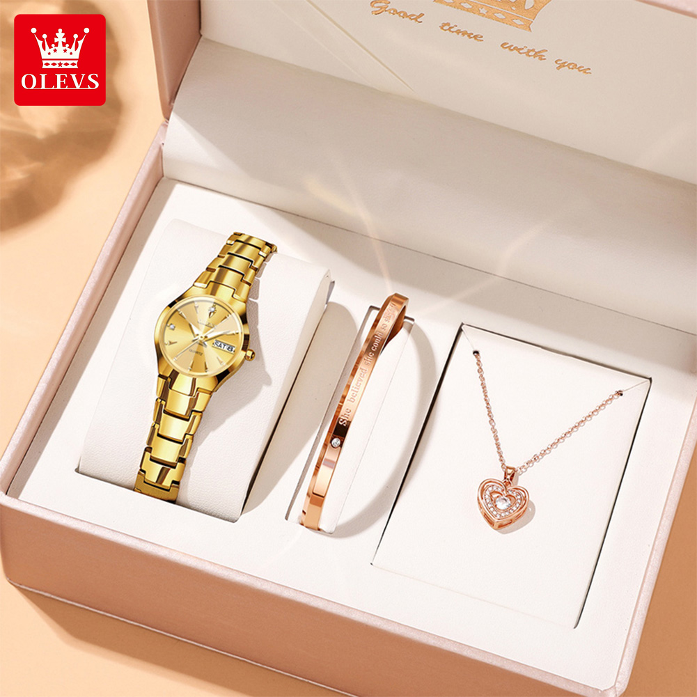 OLEVS Bayanlar Izle 8697 Lüks  - Luxury Watch Usa incelemesi ve fiyatı