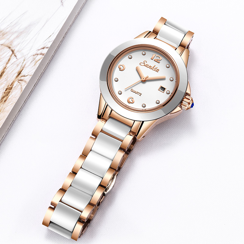 Sunkta Moda Rahat Kuvars Kadın - Luxury Watch Usa incelemesi ve fiyatı
