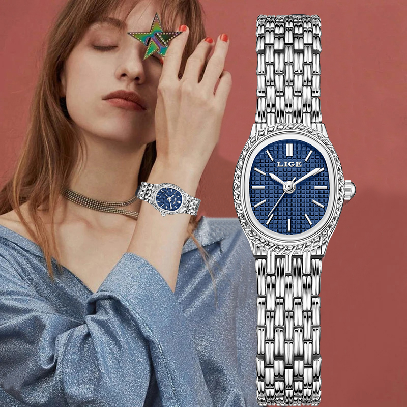 LIGE Moda Lüks Kuvars Kadın Iz - Luxury Watch Usa incelemesi ve fiyatı