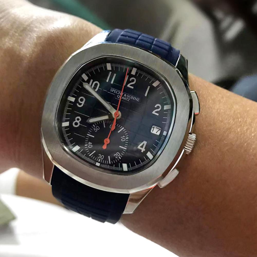 Rahat moda spor erkek Quartz s - Luxury Watch With Rubber Strap incelemesi ve fiyatı