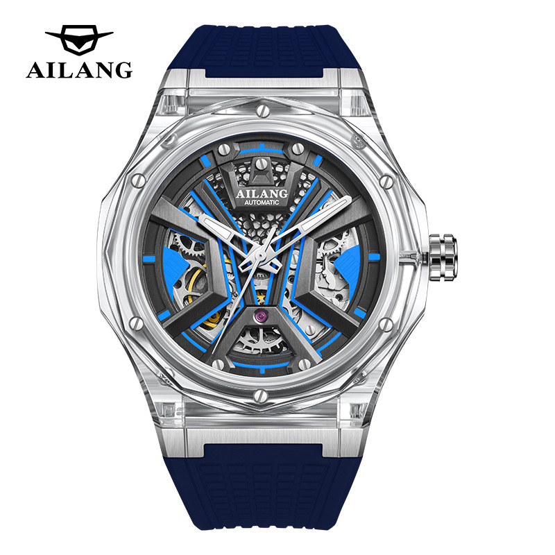 AILANG Marka Spor Erkek Mekani - Luxury Watch With Rubber Strap incelemesi ve fiyatı