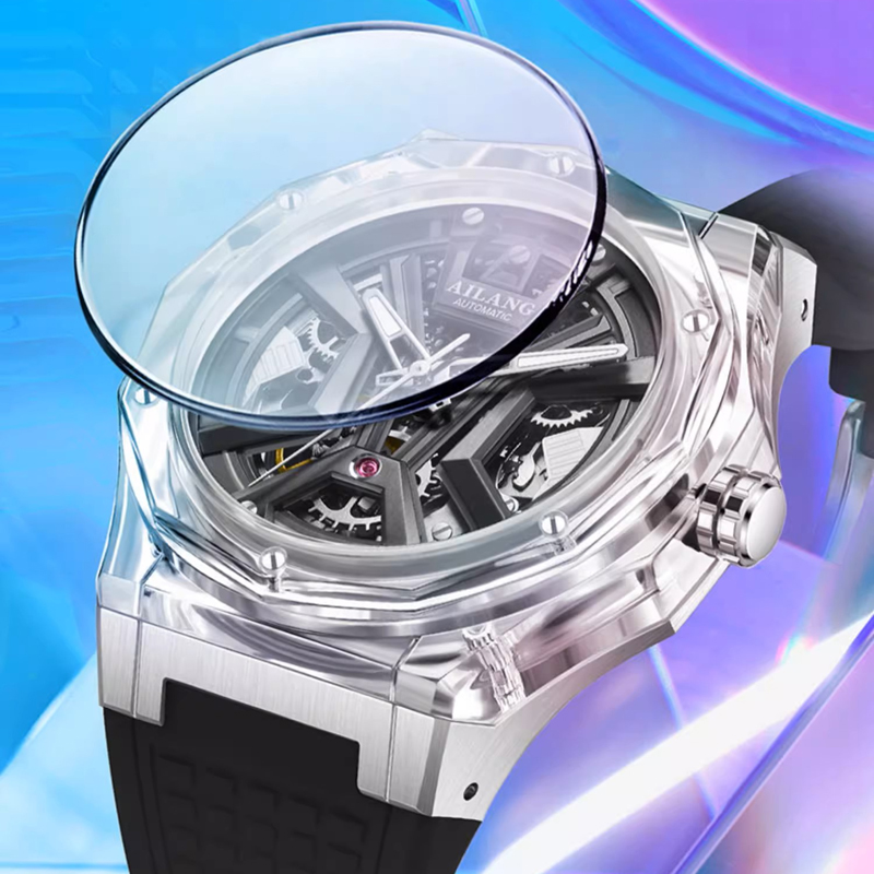AILANG Marka Spor Erkek Mekani - Luxury Watch With Rubber Strap incelemesi ve fiyatı